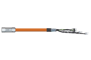 readycable® encoder cable suitable for LTi DRIVES KM3-KSxxx, base cable, PUR 10 x d
