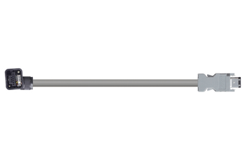 readycable® encoder cable suitable for Mitsubishi Electric MR-J3ENCBL-xxx-A1-H, base cable, PUR 7.5 x d