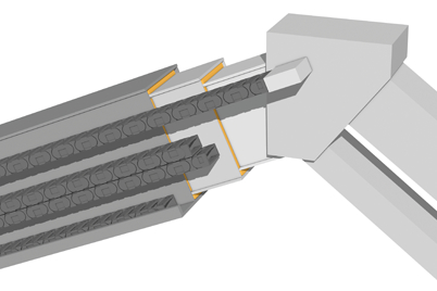 ตลับลูกปืนแบบไม่ต้องหล่อลื่นจากผลิตภัณฑ์ชนิดแท่งของ iglidur®