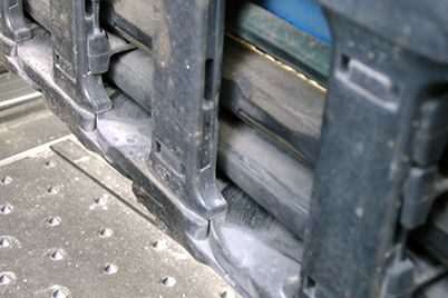 การจ่ายพลังงานด้วยสายยางที่ขัดถูแล้ว