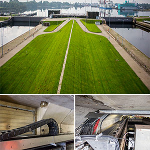 ประตูกั้นน้ำทะเล วิลเฮล์มชาเฟน เยอรมนี