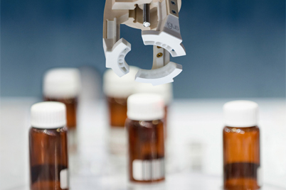 ตัวหยิบจับที่พิมพ์ 3D สำหรับอุตสาหกรรมเครื่องสำอาง