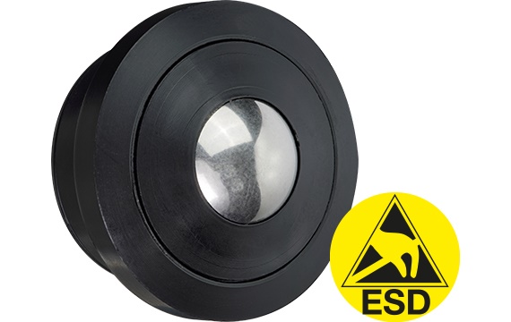 บอลทรานส์เฟอร์พลาสติก xiros® ชนิดดูดซับประจุไฟฟ้า