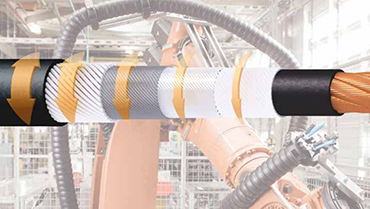 สายเคเบิลหุ่นยนต์