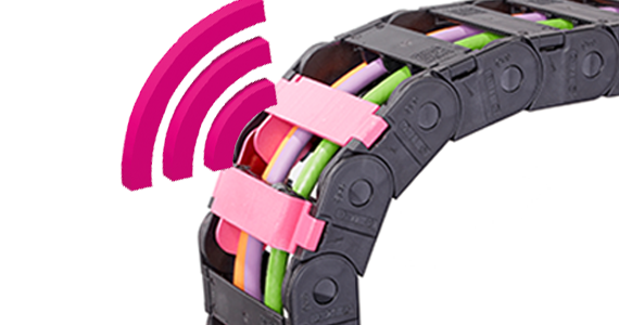 ระบบตรวจสอบอายุการใช้งานของรางกระดูกงู e-chain® ทุกรูปแบบการติดตั้ง