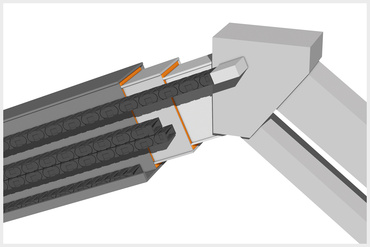 ตลับลูกปืนแบบไม่ต้องหล่อลื่นจากผลิตภัณฑ์ชนิดแท่งของ iglidur®
