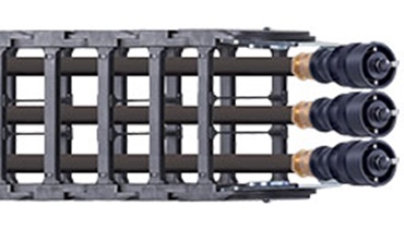 โมดูลจ่ายพลังงานที่ประกอบมาแล้ว