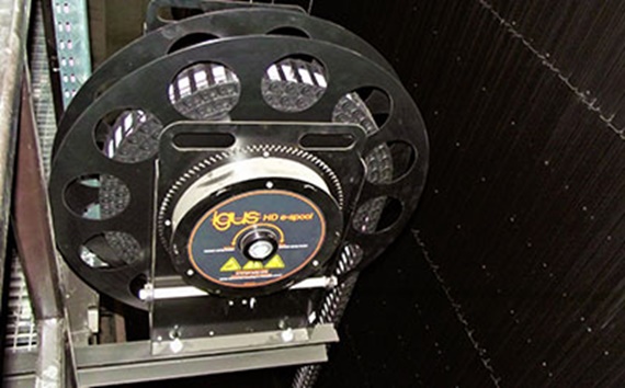 e-spool ข้างในโครงยึด