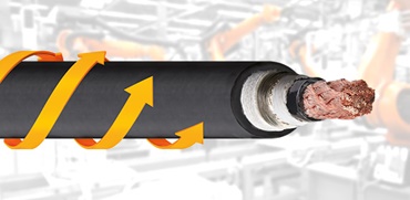 สายเคเบิล chainflex สำหรับหุ่นยนต์