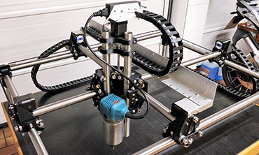CNC milling energy chain