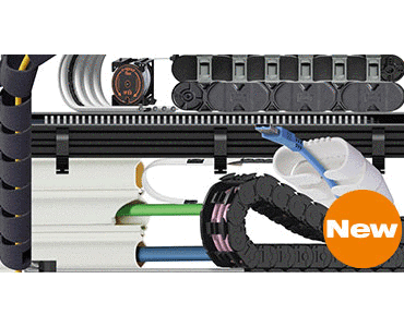 รางกระดูกงู e-chain® ใหม่