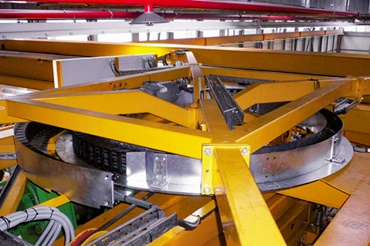 Trolley in bridge crane