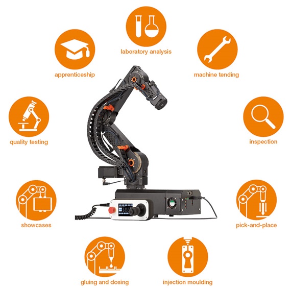 แอปพลิเคชันที่เป็นไปได้สําหรับ robolink® จาก igus®