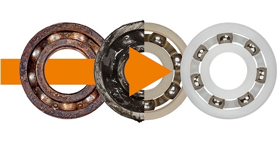 เพิ่มเทคโนโลยี ลดต้นทุน ด้วยตลับลูกปืนเม็ดกลมพลาสติก xiros®